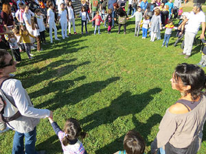 Fires de Girona 2014. La trobada de gegants: la plantada