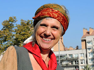 Fires de Girona 2014. La trobada de gegants: la plantada