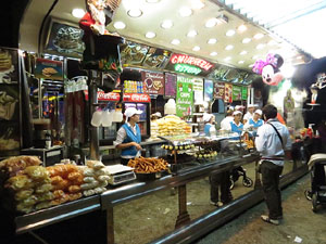 Fires de Girona 2014. Les Fires de la mainada al passeig de la Devesa