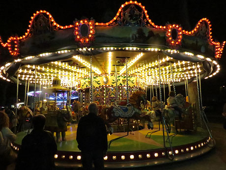 Fires de Girona 2014. Les Fires de la mainada al passeig de la Devesa