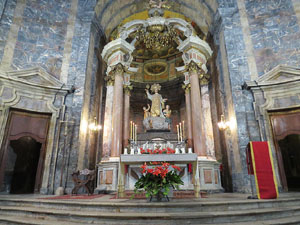 Fires de Girona 2014. L'ofici de Sant Narcís a la basílica de Sant Feliu