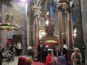 Fires de Girona 2014. L'ofici de Sant Narcís a la basílica de Sant Feliu