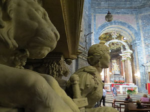 Fires de Girona 2014. L'ofici de Sant Narcís a la basílica de Sant Feliu