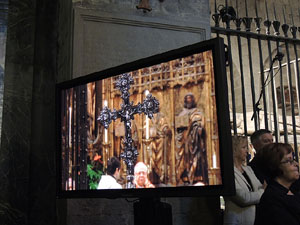 Fires de Girona 2014. L'ofici de Sant Narcís a la basílica de Sant Feliu
