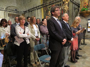 Fires de Girona 2014. L'ofici de Sant Narcís a la basílica de Sant Feliu