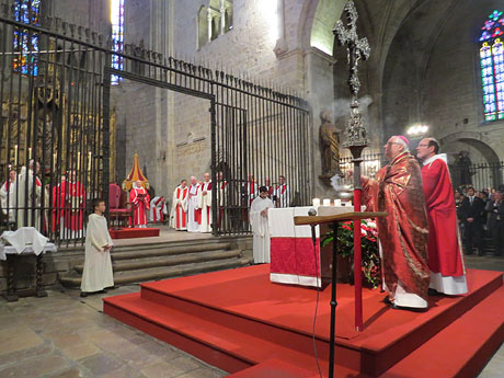 L'ofici de Sant Narcís a la basílica de Sant Feliu