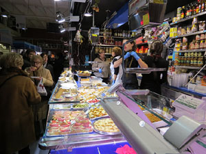 Girona10. Mercat del Lle&oacute;. Tastets gastron&ograve;mics