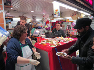 Girona10. Mercat del Lle&oacute;. Tastets gastron&ograve;mics