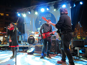 Girona10. Sticky Fingers. Concert a la pla&ccedil;a del Lle&oacute;