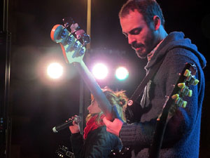 Girona10. Sticky Fingers. Concert a la pla&ccedil;a del Lle&oacute;