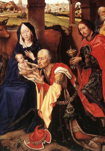 L'adoraci&oacute; dels Mags, de Rogier van der Weyden