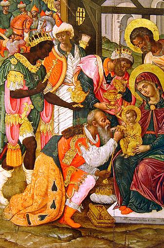 L'adoraci&oacute; dels Mags, Icona bizant&iacute;