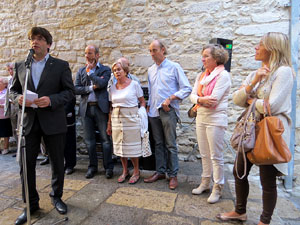 Reconeixement a Miquel Oliva Prat