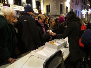 Nadal 2014 a Girona. Encesa de les llums de Hanukkà