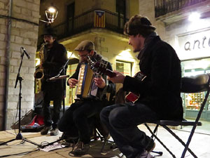 Nadal 2014 a Girona. Encesa de les llums de Hanukkà