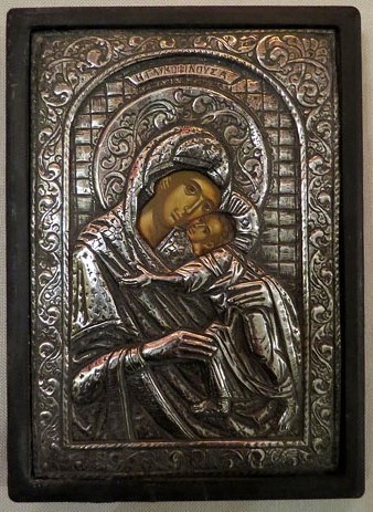 Icona bizantina de l'exposició