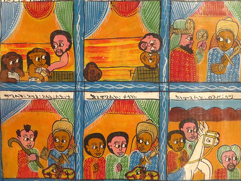 Icona etiop de l'exposició