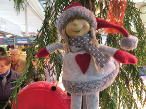 Nadal 2014 a Girona. La decoraci&oacute; nadalenca del Mercat del Lle&oacute;