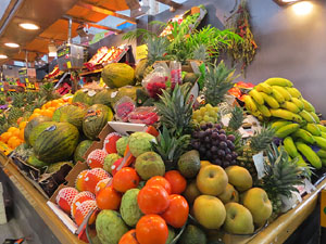 Nadal 2014 a Girona. La decoraci&oacute; nadalenca del Mercat del Lle&oacute;