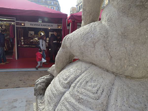 Nadal 2014 a Girona. Els mercats de Nadal. Firanadal, mercat del Cul de la Lleona, de la pla&ccedil;a Catalunya... 