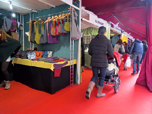 Nadal 2014 a Girona. Els mercats de Nadal. Firanadal, mercat del Cul de la Lleona, de la pla&ccedil;a Catalunya... 