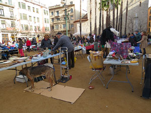 Nadal 2014 a Girona. Els mercats de Nadal. Firanadal, mercat del Cul de la Lleona, de la pla&ccedil;a Catalunya... 