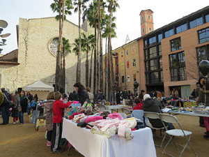 Nadal 2014 a Girona. Els mercats de Nadal. Firanadal, mercat del Cul de la Lleona, de la pla&ccedil;a Catalunya... 