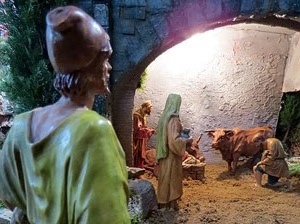 Nadal 2014 a Girona. El pessebre de l'Ajuntament