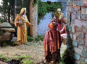 Nadal 2014 a Girona. El pessebre de l'Ajuntament