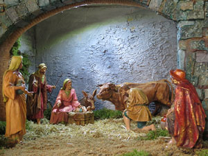 Nadal 2014 a Girona. El pessebre de l'Ajuntament
