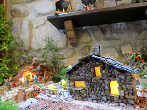 Nadal 2014 a Girona. Pessebres a les botigues