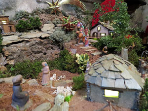 Nadal 2014 a Girona. Pessebres a les botigues