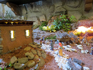 Nadal 2014 a Girona. Pessebres a les botigues