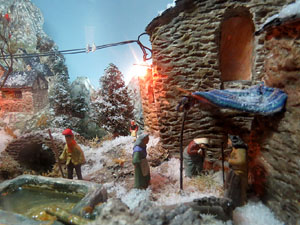 Nadal 2014 a Girona. Exposició de pessebres a la Carbonera