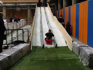 Nadal 2014 a Girona. Pista de gel i tobogan a Fira de Girona