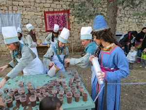 La Cavalcada de Reis 2015. El campament reial als Jardins de la Muralla