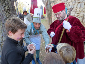 La Cavalcada de Reis 2015. El campament reial als Jardins de la Muralla