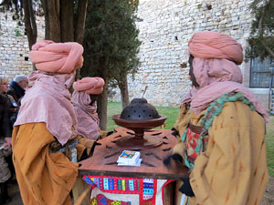 La Cavalcada de Reis 2015. El campament reial als Jardins de la Muralla