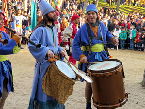 La Cavalcada de Reis 2015. El campament reial als Jardins de la Muralla