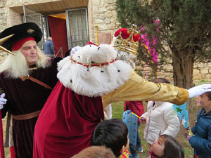 La Cavalcada de Reis 2015. El campament reial als Jardins de la Muralla