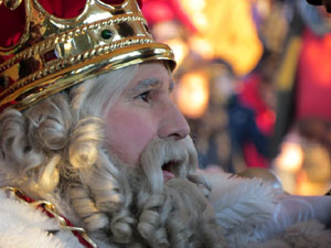La Cavalcada de Reis 2015. El campament reial als Jardins de la Muralla
