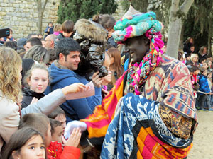 La Cavalcada de Reis 2015. El campament reial als Jardins de la Muralla