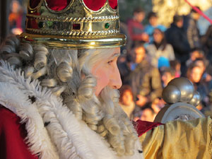 La Cavalcada de Reis 2015. El campament reial als Jardins de la Muralla