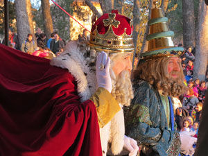La Cavalcada de Reis 2015. El campament reial als Jardins de la Muralla