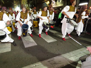 La Cavalcada de Reis 2015. Desfilada pels carrers de la ciutat, fins la plaça del Vi