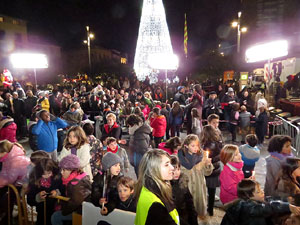 La Cavalcada de Reis 2015. Desfilada pels carrers de la ciutat, fins la plaça del Vi
