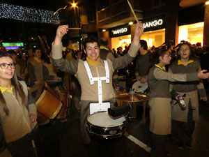 La Cavalcada de Reis 2015. Desfilada pels carrers de la ciutat, fins la plaça del Vi