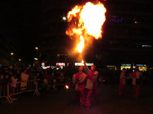 La Cavalcada de Reis 2015. Desfilada pels carrers de la ciutat, fins la plaça del Vi
