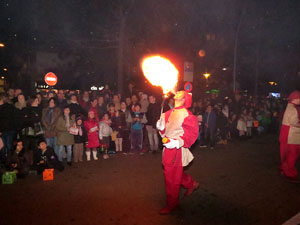 La Cavalcada de Reis 2015. Desfilada pels carrers de la ciutat, fins la plaça del Vi