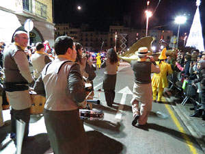 La Cavalcada de Reis 2015. Desfilada pels carrers de la ciutat, fins la plaça del Vi